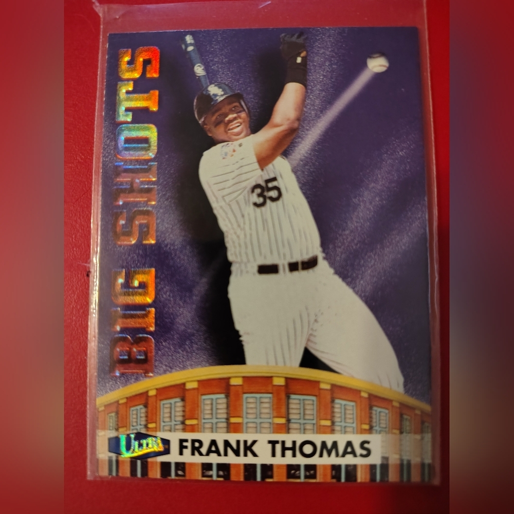 Frank Thomas 1998 Fleer Ultra Big Shots Insert #2 Of 15 Chicago White Sox Card
